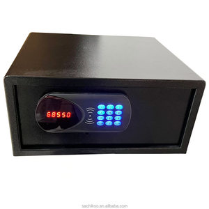 Coffre-fort électronique de luxe en acier haute sécurité avec grand écran LED et clé maîtresse, ignifuge, pour usage hôtelier - Product Image 4