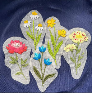 Stabilisateur de broderie <span class=keywords><strong>soluble</strong></span> à l'eau en tissu uni format A4, papier de support pour broderie - Product Image 2