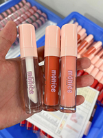 Brillo Labial de Marca Privada Disponible en Múltiples Tubos, 151 Opciones de Color, Impresión de Logotipo Personalizada, Más de 200 Tubos, Brillo Labial OEM
