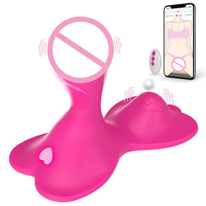 Vibratore Indossabile con Controllo Remoto APP, Doppio Potente Motore, Stimolatore del Punto G, Clitoride e Anale, per Donne e Uomini - Product Image 1