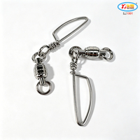 Swivel Bola Baja SS dengan Slot Snap, Swivel Pancing Baja Anti Karat