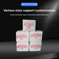 Papier absorbant sans poussière recyclable pour salles blanches industrielles, électronique grand public et laboratoires - Vente en gros fabricant