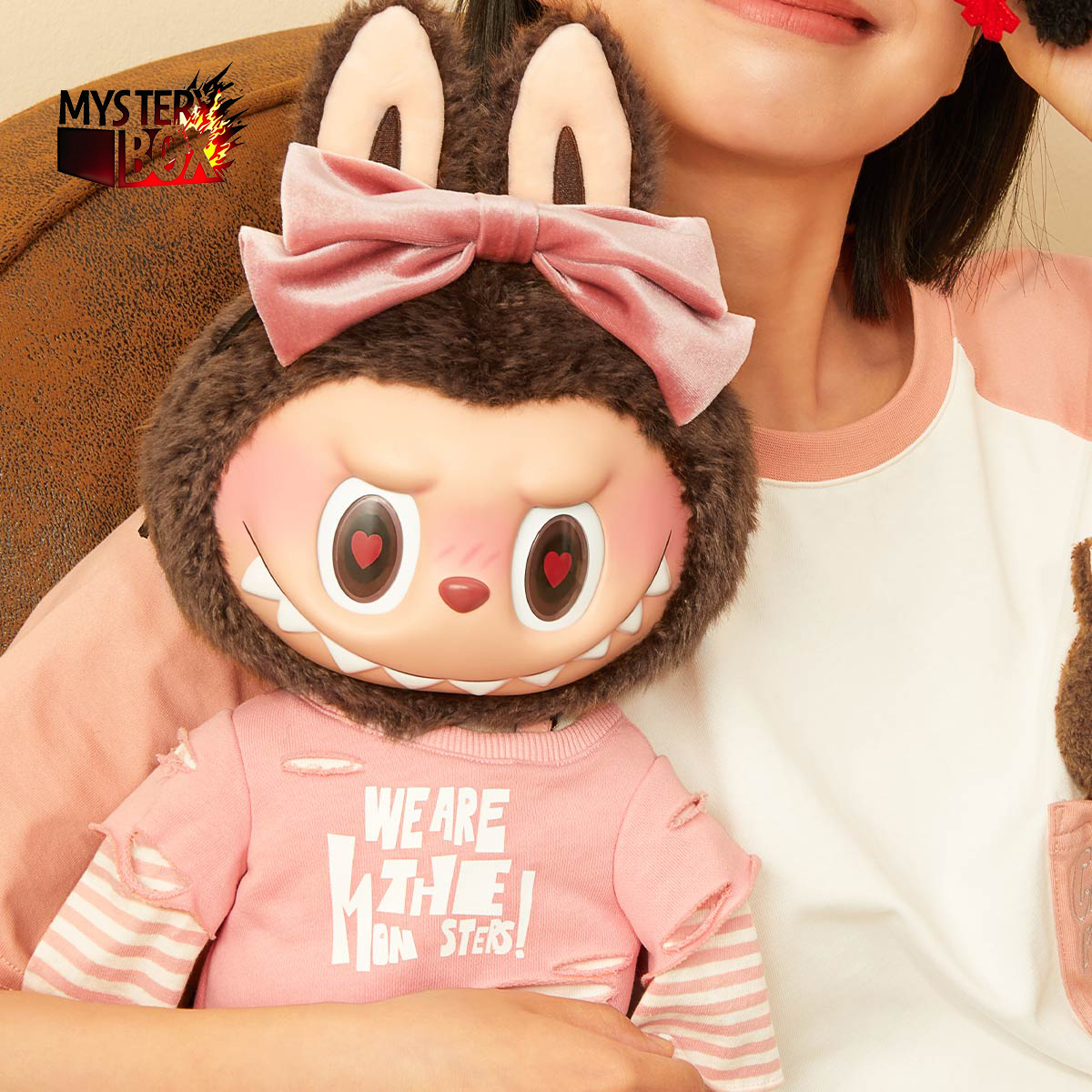 Labubu Catch Me if You Like Me 38cm Doll Valentine'S Day the