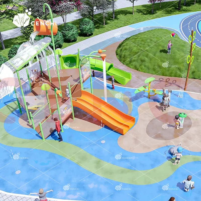 Cenchi Các Tiểu Vương Quốc Ả Rập thống nhất 200 mét vuông sân chơi trượt nước Aqua Splash Park