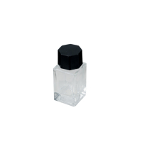 Set de Mini bouteilles d'encre en verre de 15ml, Rectangle, rechargeables, Vintage, haute qualité, stylo, encre well