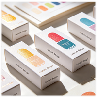 Boîte à gloss à lèvres avec impression UV en relief, logo holographique personnalisé, emballage pour rouge à lèvres, boîtes cosmétiques vides pour lèvres, vente chaude
