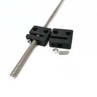 Ball Screw TR8X2 TR8*2 100mm-2000mm Stainless Steel Brass Nut Bearing Factory Direct Customized