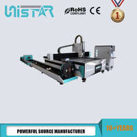 UNISTAR 3000W High Speed Fiber Laser CNC Cutting Machine for Sheet Metal & Tube Stainless Steel Hiwin Guide Rail Cypcut Control