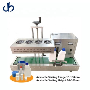 Automatische Elektromagnetische Inductie Plastic Fles Honing Container Aluminiumfolie Sluitmachine - Product Image 2
