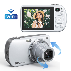 SONIDA DC417X Cámara Digital con Resolución de Video <span class=keywords><strong>8K</strong></span>, Cámara Dual de 88MP, Zoom Óptico 7X, Pantalla de 2"-3", Batería de 1050mAh, 1 Año de Garantía - Product Image 1
