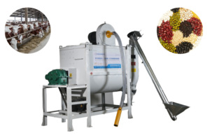 เครื่องผสมอาหารไก่สัตว์ปีกเครื่องผสมอาหารสัตว์ดีไซน์ใหม่พร้อมส่วนประกอบหลักของเครื่องยนต์ - Product Image 3