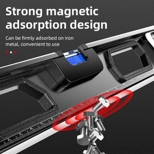 Niveau magnétique en alliage d'aluminium de qualité industrielle Nouveau niveau à bulle promotionnel pour la construction de bâtiments - Product Image 5