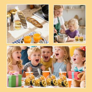 Cellophane Treat <b>Bags</b> 8x11 Inches Transparent OPP Food Grade Packaging for <b>Bread</b> Cookies Gift Wrapping 100 Pcs - Product Image 6
