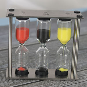 Timer per Tè in Metallo Perfetto 3 4 5 <span class=keywords><strong>Minuti</strong></span> <span class=keywords><strong>Tre</strong></span> in Uno Clessidra per Preparazione del Tè - Product Image 6