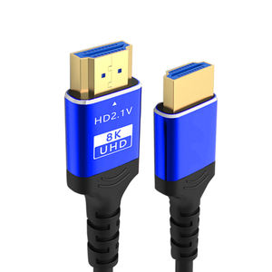 Fabricants de câbles hdmi câble hdmi 2.1 8k plaqué or 8k 60hz <span class=keywords><strong>4k</strong></span> <span class=keywords><strong>120hz</strong></span> câble hdmi personnalisé 1m 1.5m 2m 3m 5m pour télévision mobile - Product Image 4