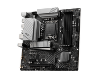 Carte mère d'ordinateur de bureau PRO B760M-A DDR4-II 128 Go, prend en charge les processeurs de 12e et 13e génération, carte mère ARGB