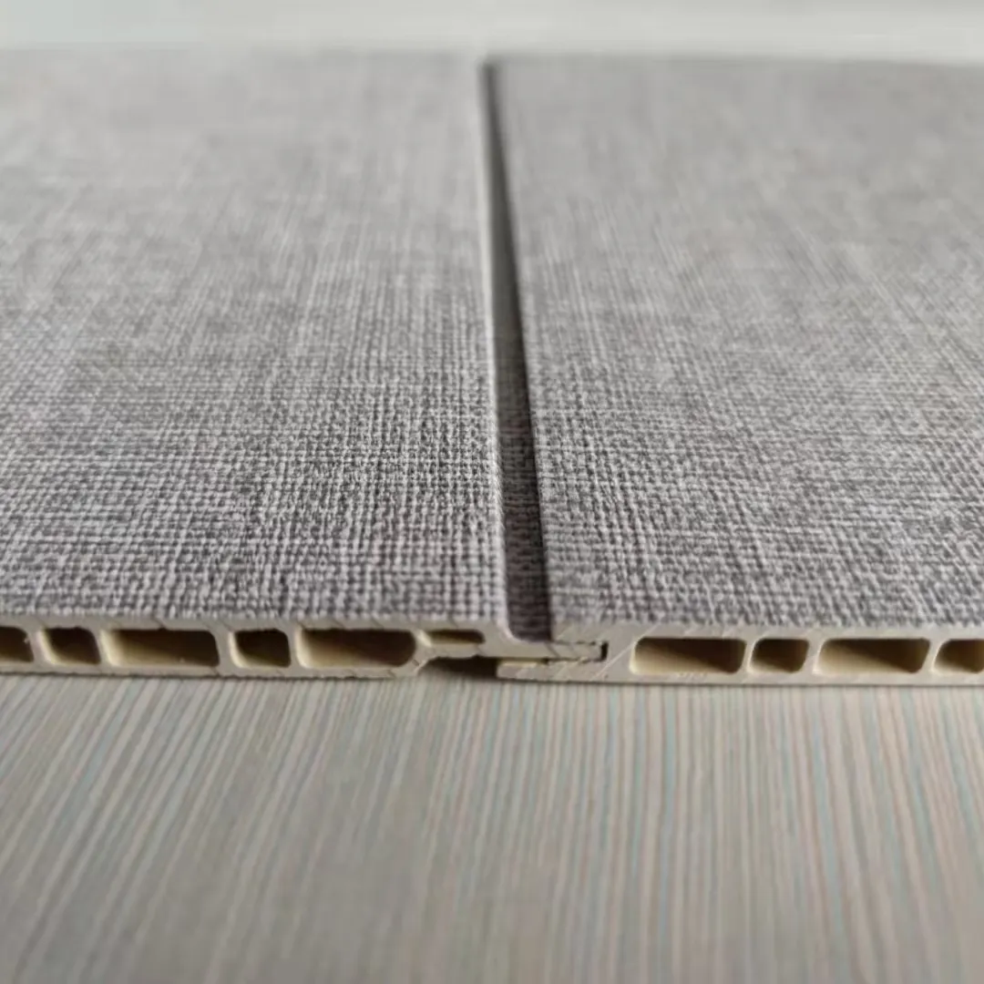 Bamboo wood fiber integrated wall panel engineering plate seamless splicing wall panel