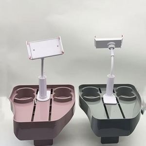 Support de téléphone portable 3 en 1 en plastique portable pour bord de piscine avec porte-gobelet - Product Image 2