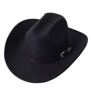 Sombrero de Vaquero de Fieltro de Estilo Étnico Occidental de Alta Calidad OEM, Transpirable y Plegable, para Hombres y Mujeres, Ideal para Negocios, Fiestas y Pesca - Product Image 2