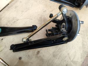 4x4 80kh इलेक्ट्रिक मिनी कार चेसिस पूर्ण किट mcpherson स्वतंत्र निलंबन फ्रंट/रियर एक्सल - Product Image 5