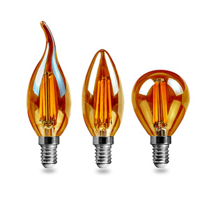 Ampoule à filament de style classique C35 G45 E14 <span class=keywords><strong>LED</strong></span>, mini bougie / ampoule globe pour lustre, ventilateur de plafond, candélabre - Product Image 1