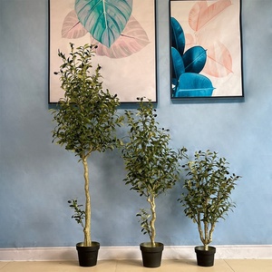 Arbre <span class=keywords><strong>d</strong></span>'<span class=keywords><strong>olivier</strong></span> artificiel en plastique, style nordique, 80-160 cm, <span class=keywords><strong>d</strong></span>écoration intérieure, paysage, vente en gros directe usine - Product Image 1