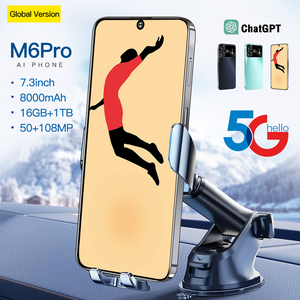 M6pro สมาร์ทโฟน4G แอนดรอยด์<span class=keywords><strong>11</strong></span> 5G ปลดล็อกที่เก็บข้อมูล<span class=keywords><strong>16</strong></span> + 1TB 6.8นิ้ว LTE Deca Core สำหรับสเปน - Product Image 4