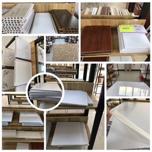 Chất lượng cao <span class=keywords><strong>PVC</strong></span> Trần bảng tấm Tường hiện đại đục Trần cho trang trí nội thất giá thấp dễ dàng Trần lưới cài đặt - Product Image 5