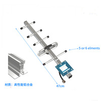 Antenne Yagi pour l'extérieur 868MHZ,900MHZ,960mhz