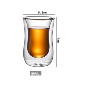 <span class=keywords><strong>Bicchieri</strong></span> di vetro tazza da caffè bicchiere da tè <span class=keywords><strong>bicchieri</strong></span> a doppia parete bicchiere termico <span class=keywords><strong>per</strong></span> tazza da caffè turca - Product Image 2