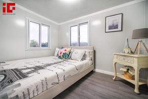 Maison conteneur préfabriquée pliable et extensible de 20 pieds pour l'Australie, maison mobile de luxe pliable, mini-maisons avec 2 chambres - Product Image 4