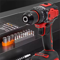 Vente directe d'usine Clé à chocs sans fil électrique 21V sans balais Portable Outil rechargeable sans fil