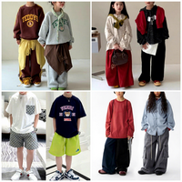 Vente en gros de vêtements pour enfants en vrac, prix direct usine, ensembles de vêtements en coton pour garçons et filles