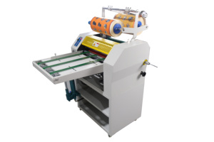 Nouvelle machine de plastification thermique automatique double face à chauffage par huile 390A pour films BOPP, composants de moteur essentiels - Product Image 2