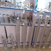 ZD Amovible En Acier Inoxydable Main Courante Balustrade D'escalier de Balustre Post