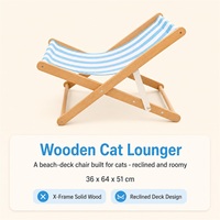 Lit hamac pour chat avec maille Teslin, cadre en bois de caoutchouc et pieds en acier carbone, lit surélevé rafraîchissant pour chat, pas besoin de tapis rafraîchissant