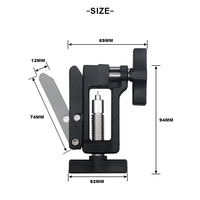 Outil multifonctionnel RIDERACE pour insertion d'aiguille d'huile de vélo, en nylon léger, pour le guidage et la coupe des flexibles de frein hydraulique de vélo