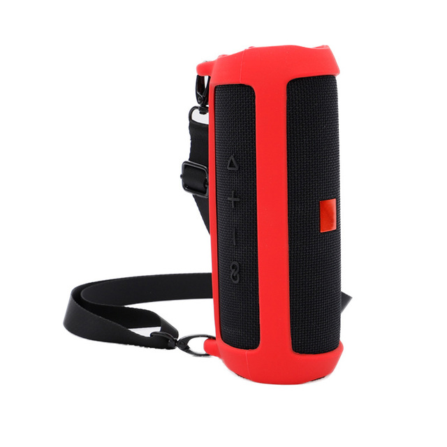 Portable Speaker Flight Carrying Case Silicone Soft Sound Box Protection for JBL Flip 5