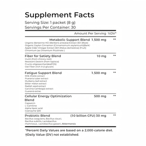Suplemento de Yerba Mate en Paquetes Individuales con Glp-1, OEM, ODM, Marca Privada, Venta al Por Mayor, para el Metabolismo y la Salud Intestinal - Product Image 3