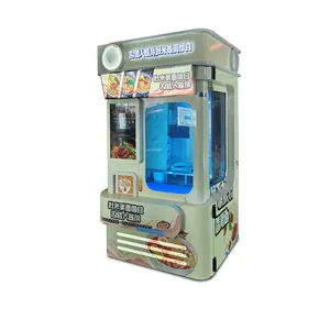 Intelligent Robot Vending Machine with Automatic Functions Hot Food Noodles and Ramen Vending Payment Kiosks