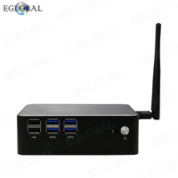 Mini PC Barebone Linux à bas prix avec processeur Intel Pentium Gold 5405U 6405U, 8 Go de RAM DDR4, double affichage (HD + VGA)
