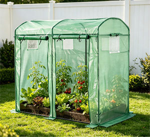 Invernadero de Jardín Fácil de Montar Outsunny con 4 Paneles Enrollables - Product Image 2