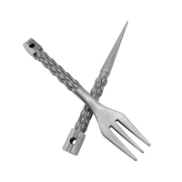 Lvhe Nouveau design unique populaire, outil de perçage pour narguilé, fourchette à chicha, feuille de narguilé