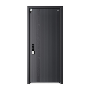 Porta de Segurança em Aço à Prova de Furto, Prevenção de Incêndio, à Prova de Balas, Porta Externa com Design Moderno e Inteligente - Product Image 3