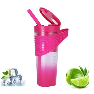 Free sample 470ml mini portable blender 6 blades fruit juice extractor type c usb portable juice blender 3 in 1 mini chopper