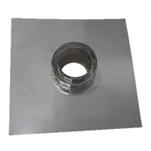 Tuyau de fumée en acier inoxydable isolé à double paroi avec plaque de tuyau traversant dn 130/180 - Product Image 1