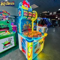 Machine de jeu de tir à la souris et au marteau pour enfants avec support en anglais, utilisation intérieure/extérieure, couleur personnalisable
