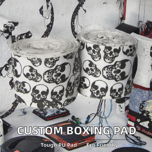 Bandages de boxe en coton personnalisés, soutien du poignet, bandage MMA, entraînement en salle de sport - Product Image 2