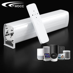 Système de rail motorisé électrique extensible intelligent avec contrôle à distance pour rideaux motorisés - Product Image 1