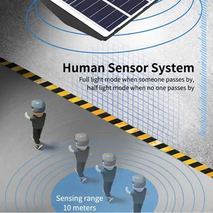 Factory Wholesale LED <b>Solar</b> Street <b>Lights</b> <b>Outdoor</b> Waterproof All in One Integrated <b>Garden</b> <b>Solar</b> Lighting Street <b>Light</b> - Product Image 4